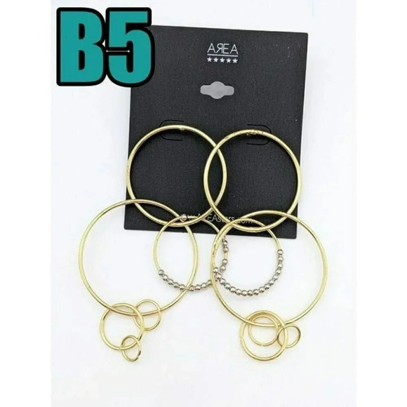 PICK 3 PAIRS FOR $12.00, AREA Stars & Baublebar Earrings MSRP $10.99-$12.99 each - Picture 5 of 10